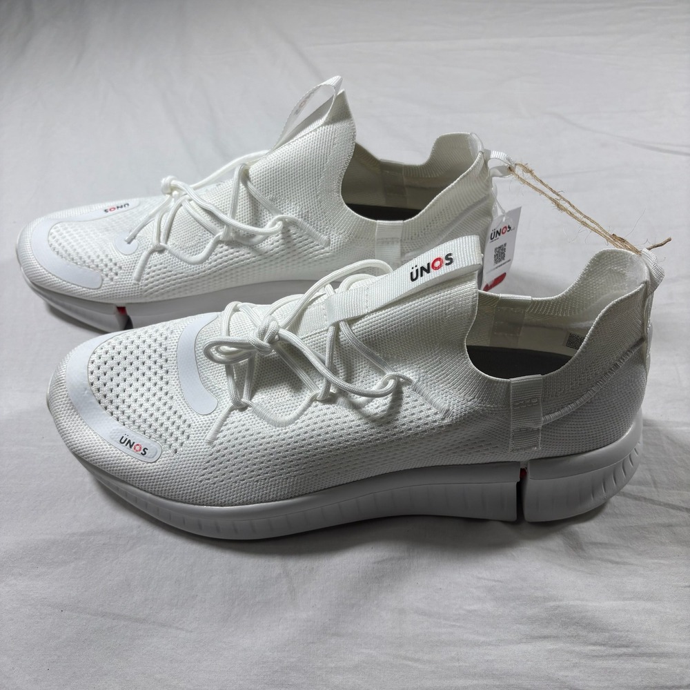 ÜNOS Neillüm Sneakers Men 11-12 Women 12.5-13.5 White NEW